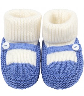 Multicolor baby bootee for baby boy