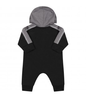 Multicolor babygrow for baby boy with logo