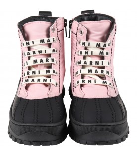 Multicolor boots for girl