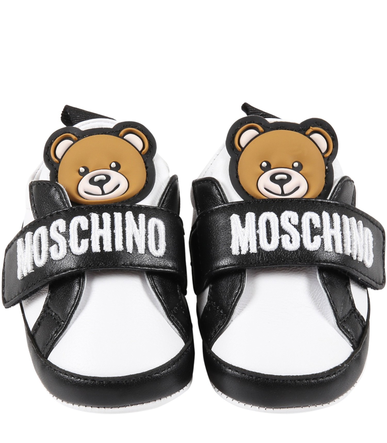Moschino Kids Multicolor sneakers for babykids with Teddy Bear