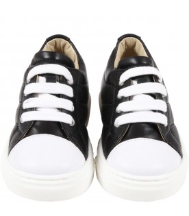 Black sneakers for boy