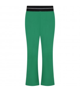 Pantalone verde per bambina