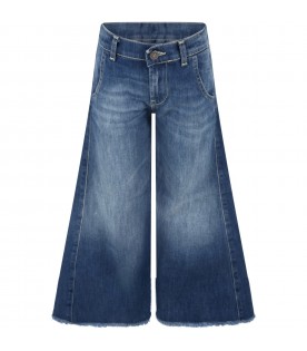 Light-blue ''Flare'' jeans for girl