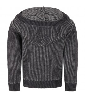 Grey sweater for boy