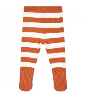 Multicolor leggings for baby kids with foxes