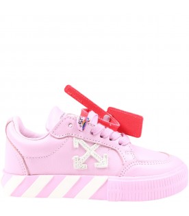 Pink sneakers for girl