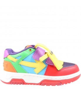 Multicolor ''Out of Office'' sneakers for girl