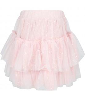 Pink skirt for girl