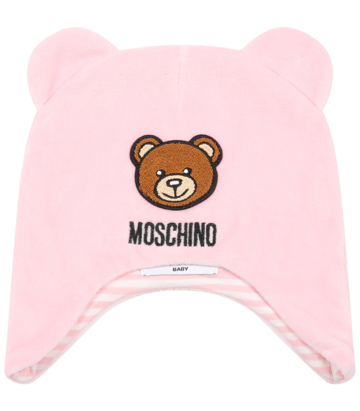 Rose Marque : MOSCHINOMoschino Chapeau rose pour bébé avec Teddy Bear 50 cm 