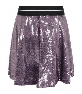 Purple skirt for girl