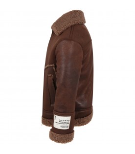 Brown jacket for boy