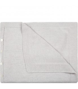 Grey blanket for baby kids