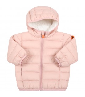 Pink jacket for baby girl