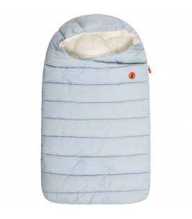 Light blue sleeping bag for baby boy