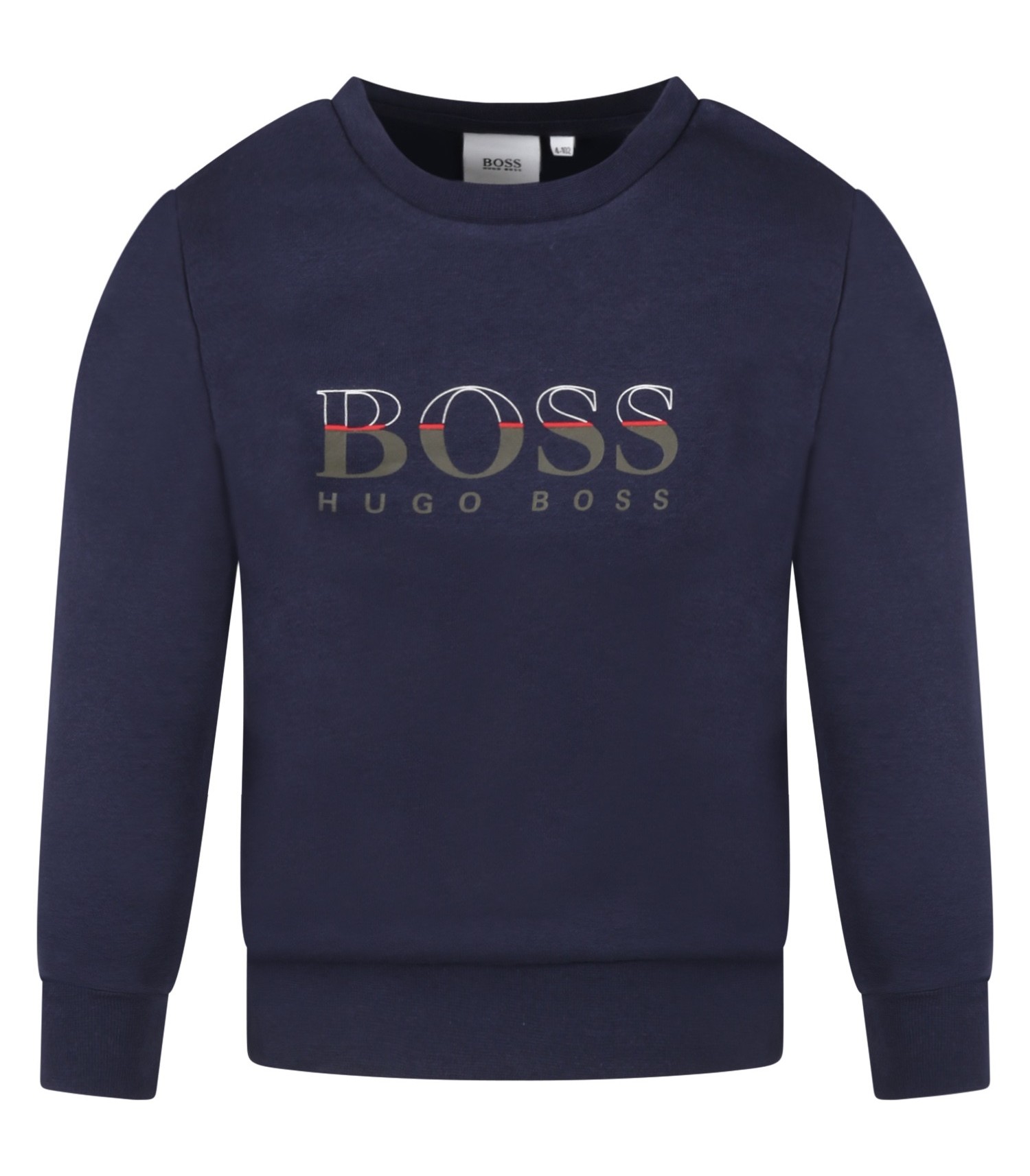 Hugo Boss Blue sweatshirt for boy with logo