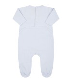 Karl Lagerfeld Kids Light blue babygrow for baby boy with Choupette