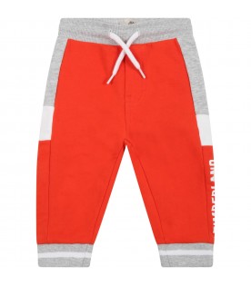 Orange sweatpant for baby boy