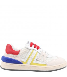 Multicolor sneakers for boy with logo