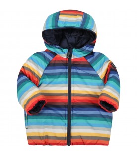 Multicolor jacket for baby boy