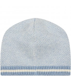 Light blue hat for baby boy