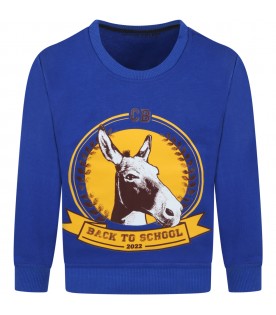 Blue sweatshirt "Back To School"