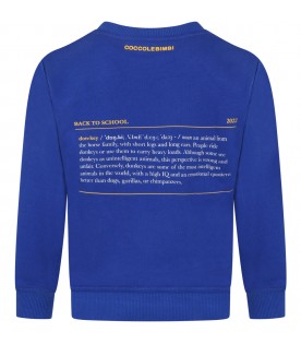 Blue sweatshirt "Back To School"
