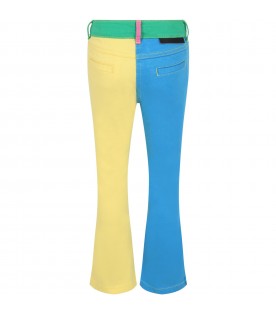 Multicolor jeans for girl