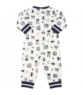 Ivory jumpusit for baby boy with animals