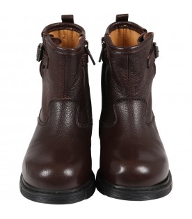 Brown boots for kids