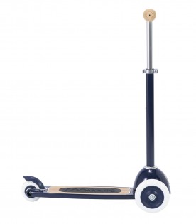 Blue scooter for kids with logo