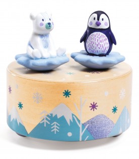 Multicolor music box for baby kids