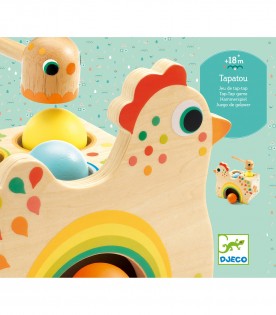 Multicolor hen for kids