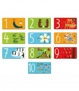 Multicolor puzzle for kids