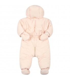 Pink jumpsuit for baby girl