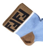 Fendi Kids Multicolor set for baby boy with FF