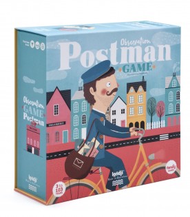 Board game for kids with Postman
