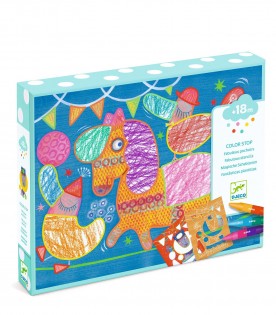 Multicolor game for kids for drawing