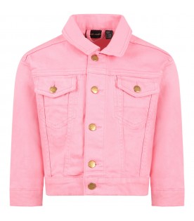 Pink jacket for girl with Nessie
