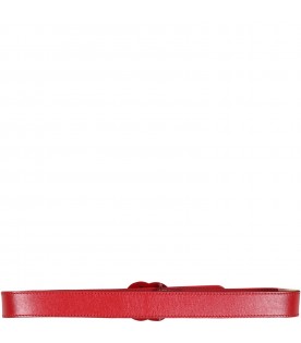 Red belt for kids with GG