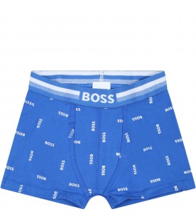 Multicolor set for boy with logo
