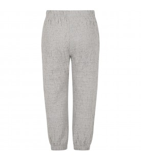Gray trousers for girl