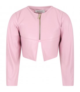 Pink jacket for girl