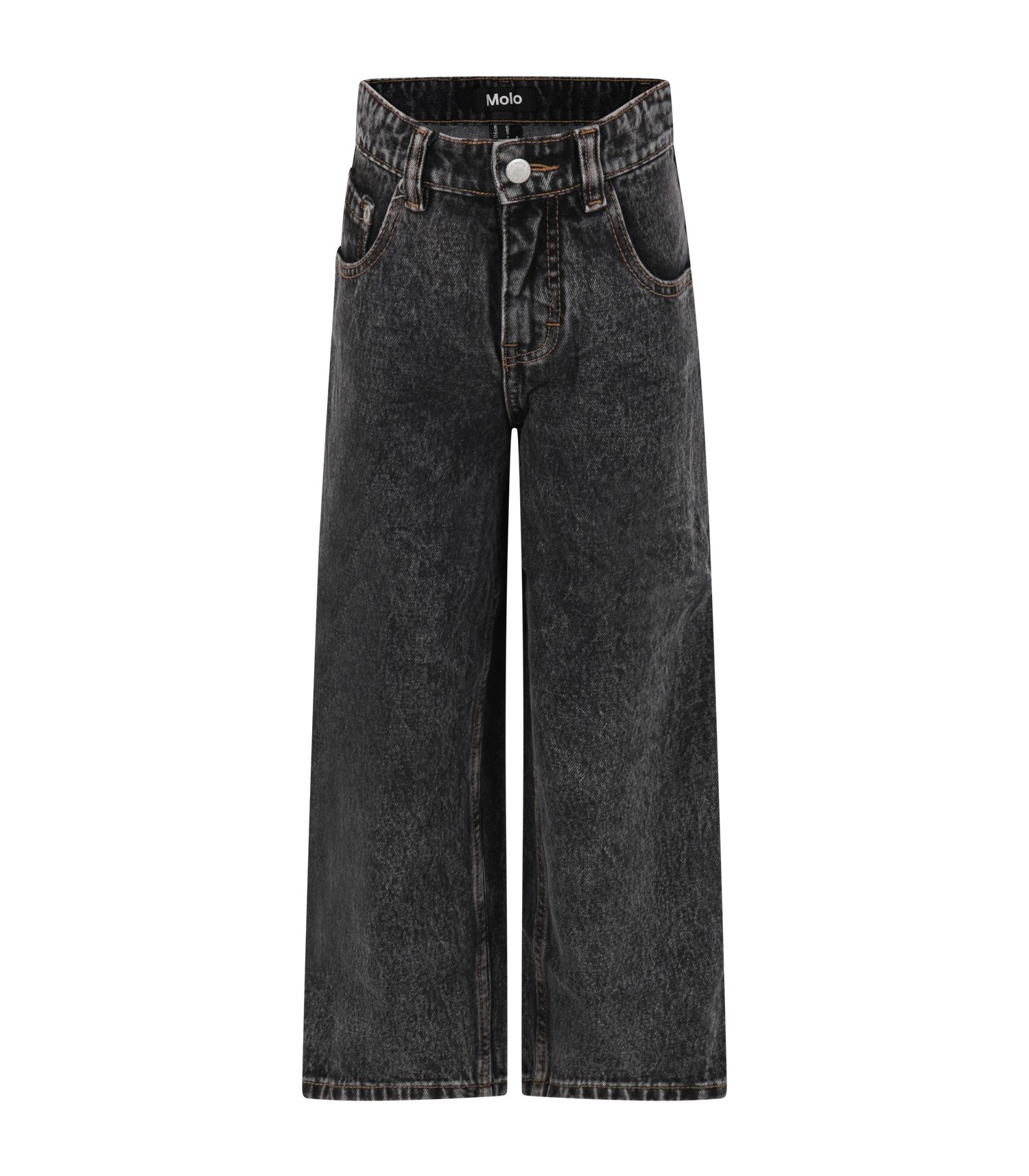 Molo Black jeans for boy with logo