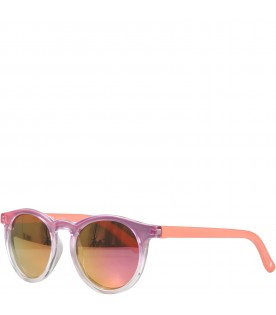 Pink "Sunshine" sunglasses for girl with star
