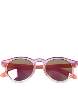 Pink "Sunshine" sunglasses for girl with star