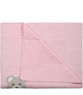 pink blanket for baby girl