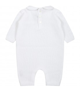 White overalls for babies
