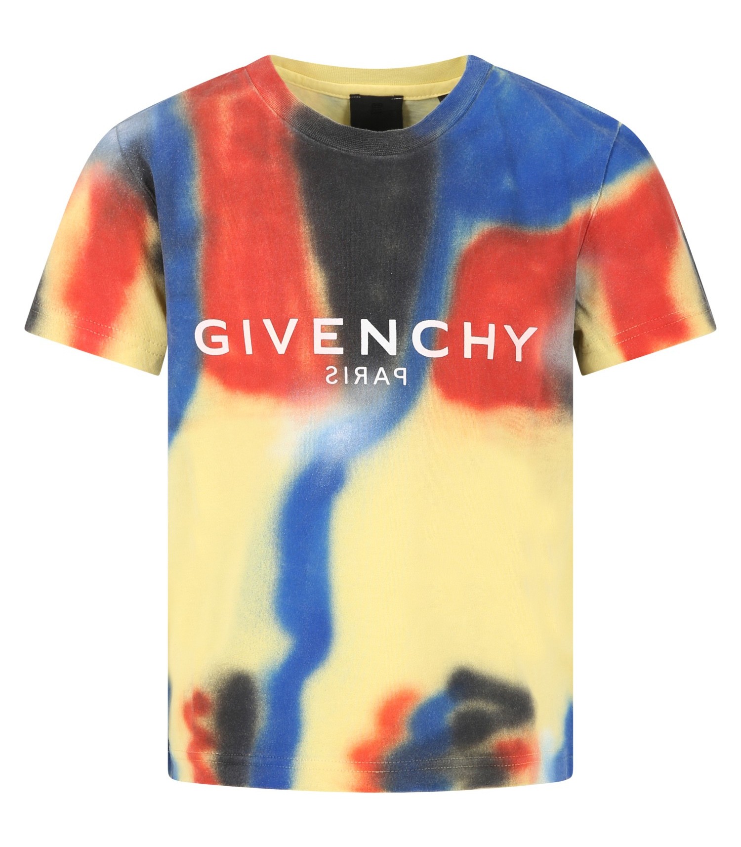 Givenchy Kids Multicolor t-shirt for boy avec logo - CoccoleBimbi