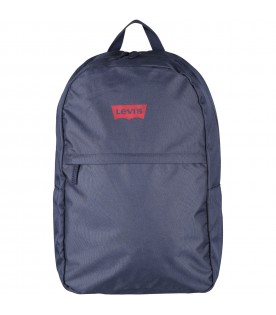 Blue backpack for boy with logo