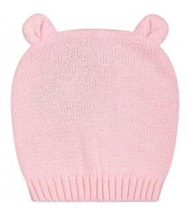pink hat for baby girl